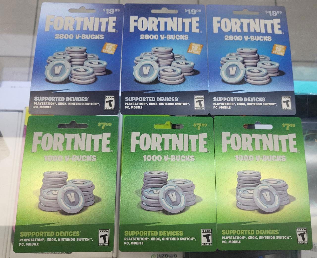 FORTNITE GIFT CARDS AVAILABLE 7.99 & 19.99 - ecay