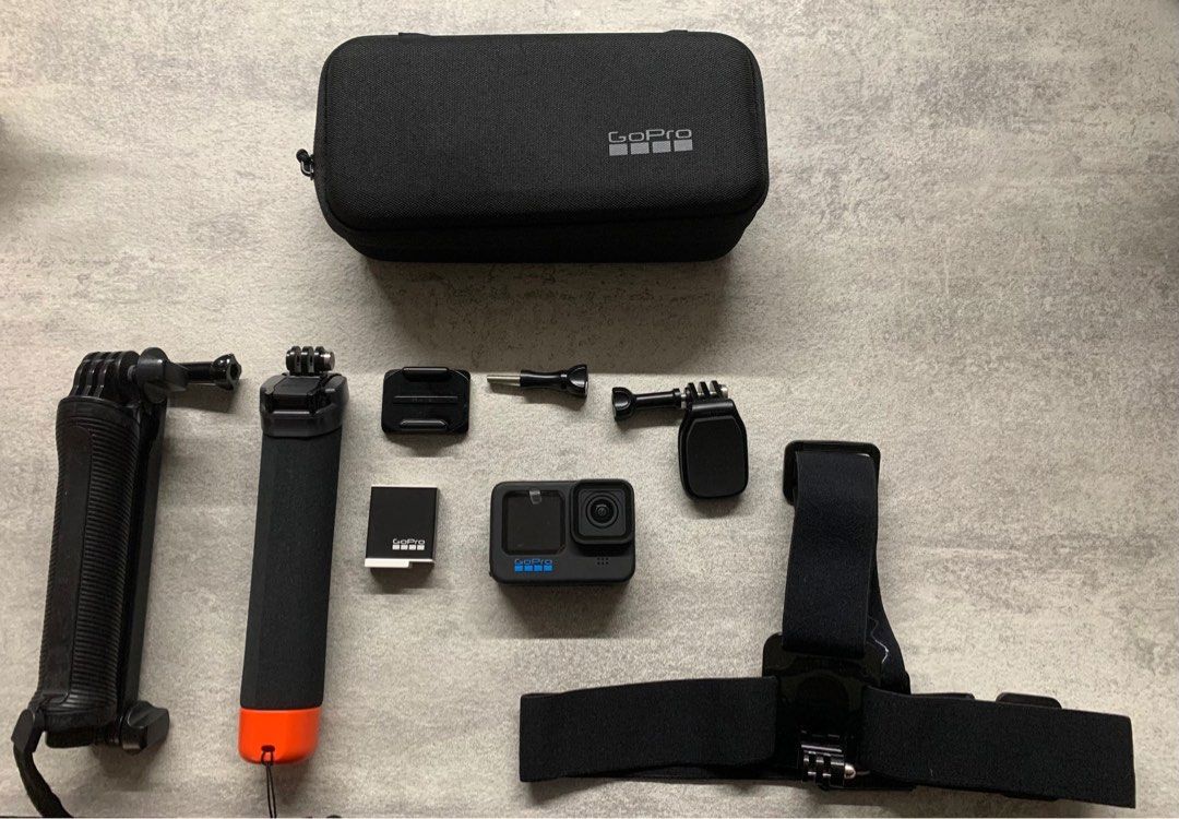 GoPro HERO11 Black Accessory Bundle CI $400.00 - Includes Extra Enduro  Battery (2 Total), The Handler (Floating Hand Grip), Headstrap + Quick Clip,  and Carrying Case - ecay