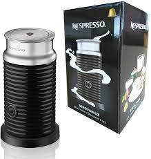 Nespresso Aeroccino 3 One-Touch Non-Stick Milk Frother (Black