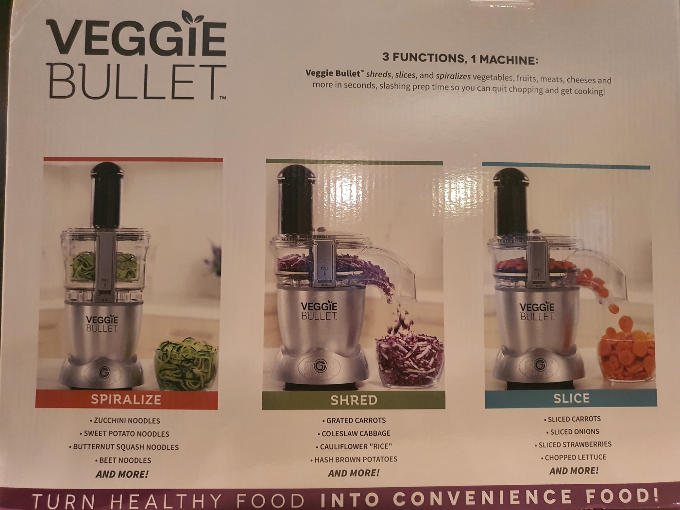 Veggie Bullet  How Will It Shred Potatoes 