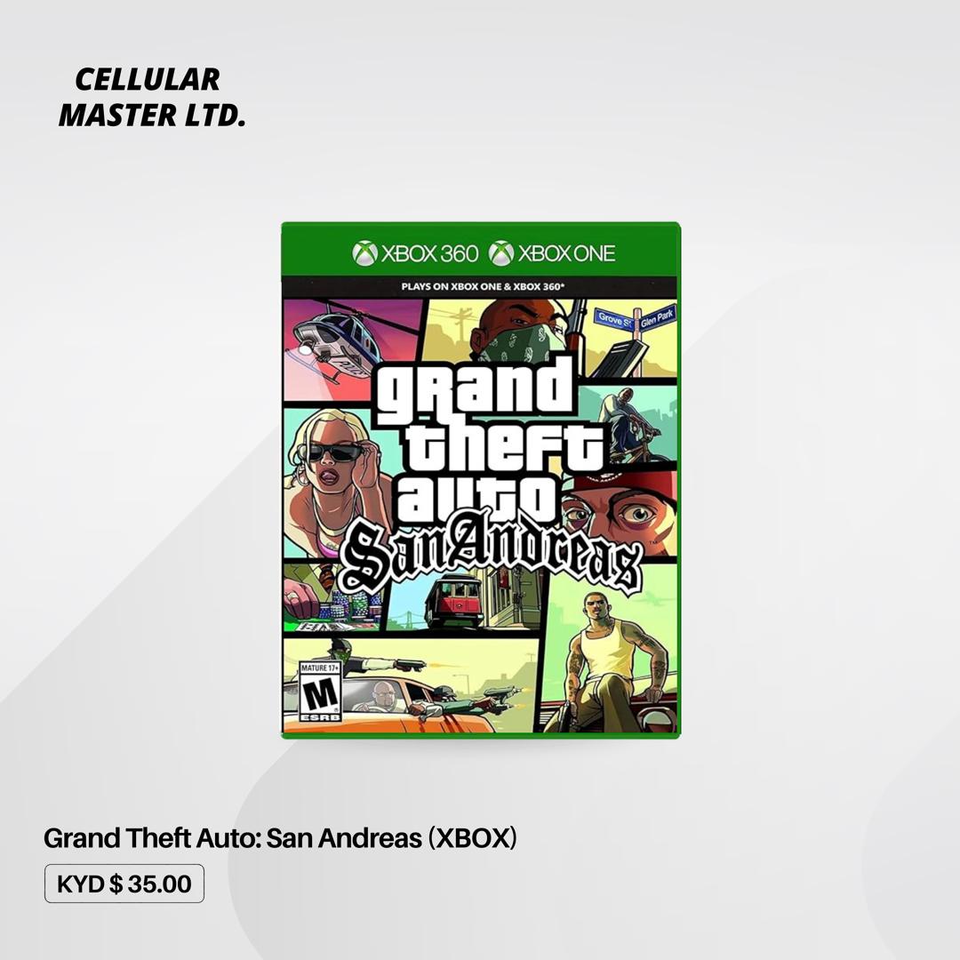 Grand Theft Auto: San Andreas - Xbox 360 & Xbox One em Promoção na