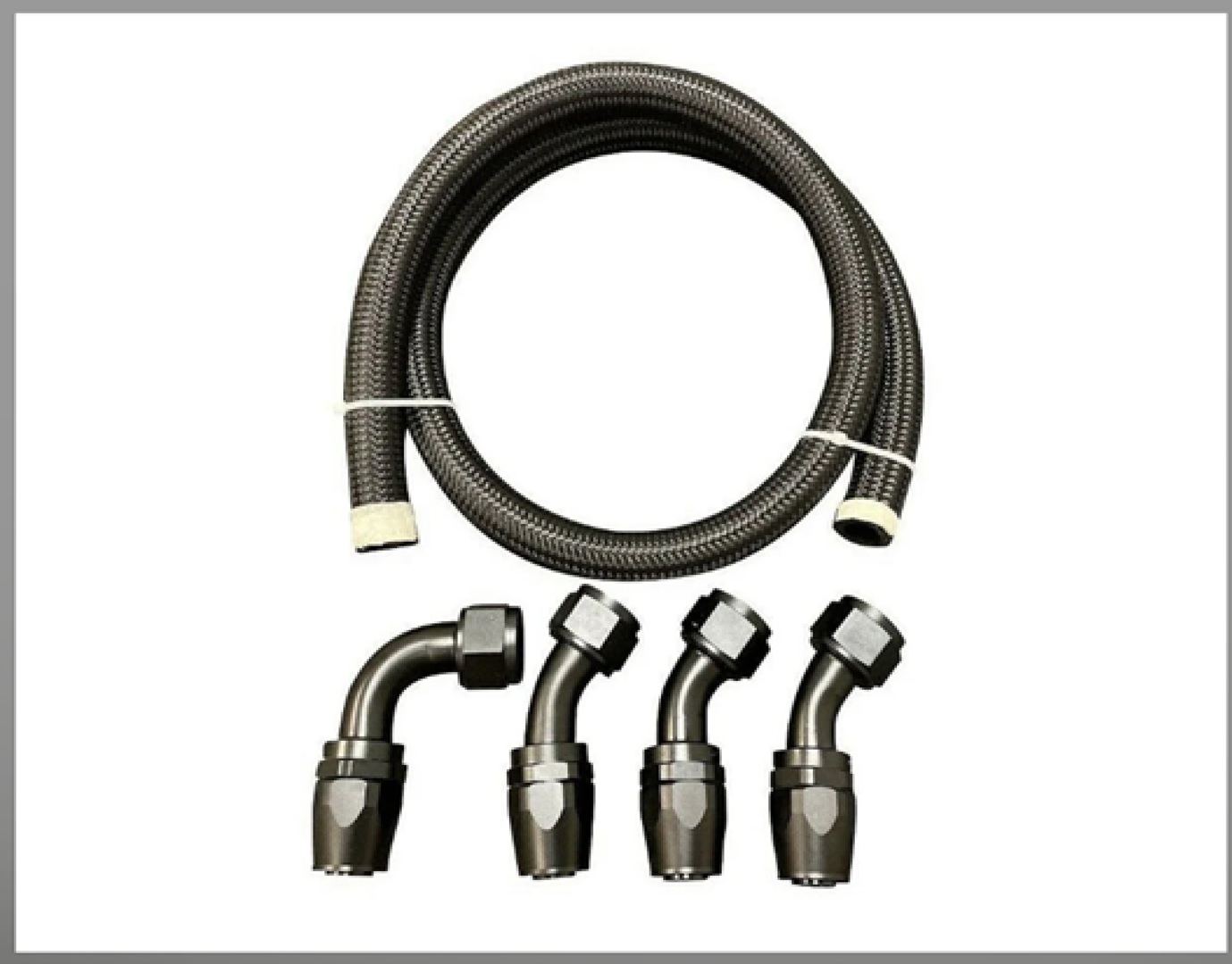 Integra Civic 16AN Tucked coolant radiator Line kit - ecay