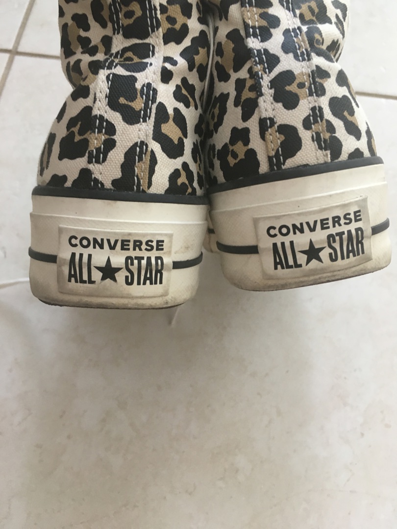 converse leopard high tops