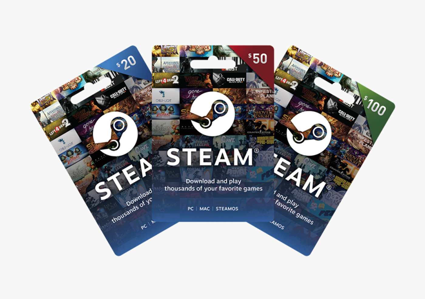 Steam Gift Card! Free Delivery! - ecay