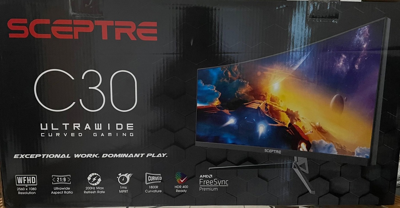 sceptre c30 ultrawide monitor