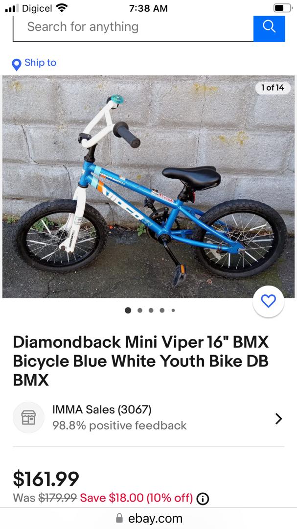 Diamondback mini viper discount 14