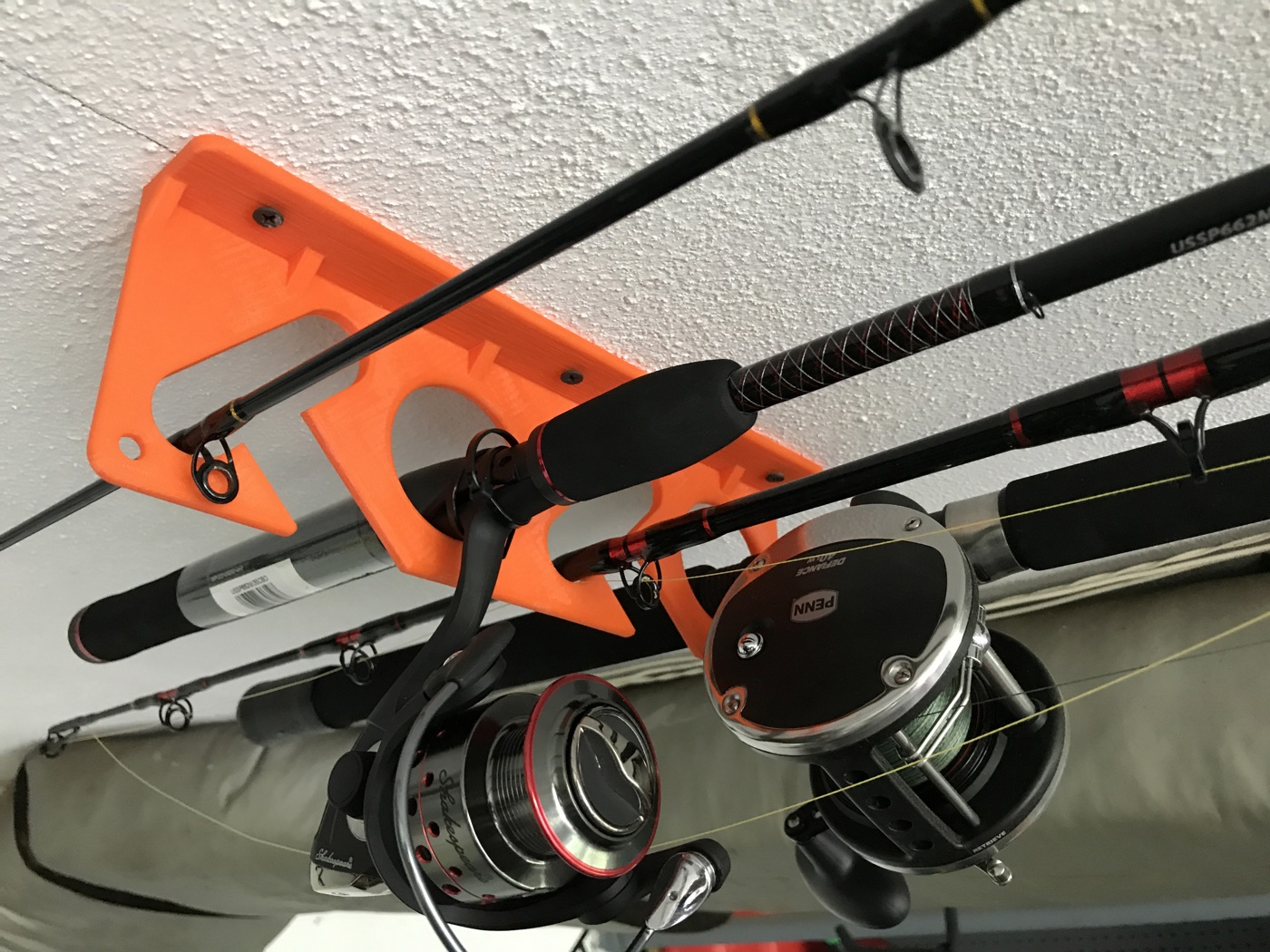 Fishing Rod Rack (ceiling or wall mounted) - ecay