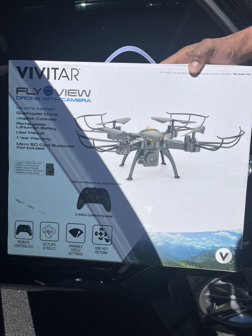 Vivitar flyview deals drone with camera