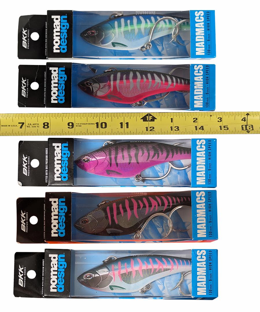 NEW Nomad MadMacs Offshore Trolling Fishing Lure - ecay