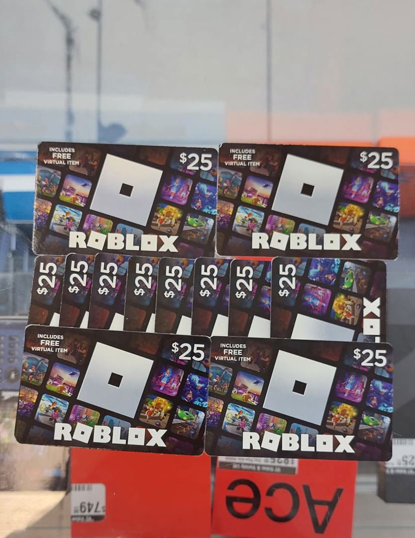 ROBLOX GIFT CARD WORTH $25 USD - ecay