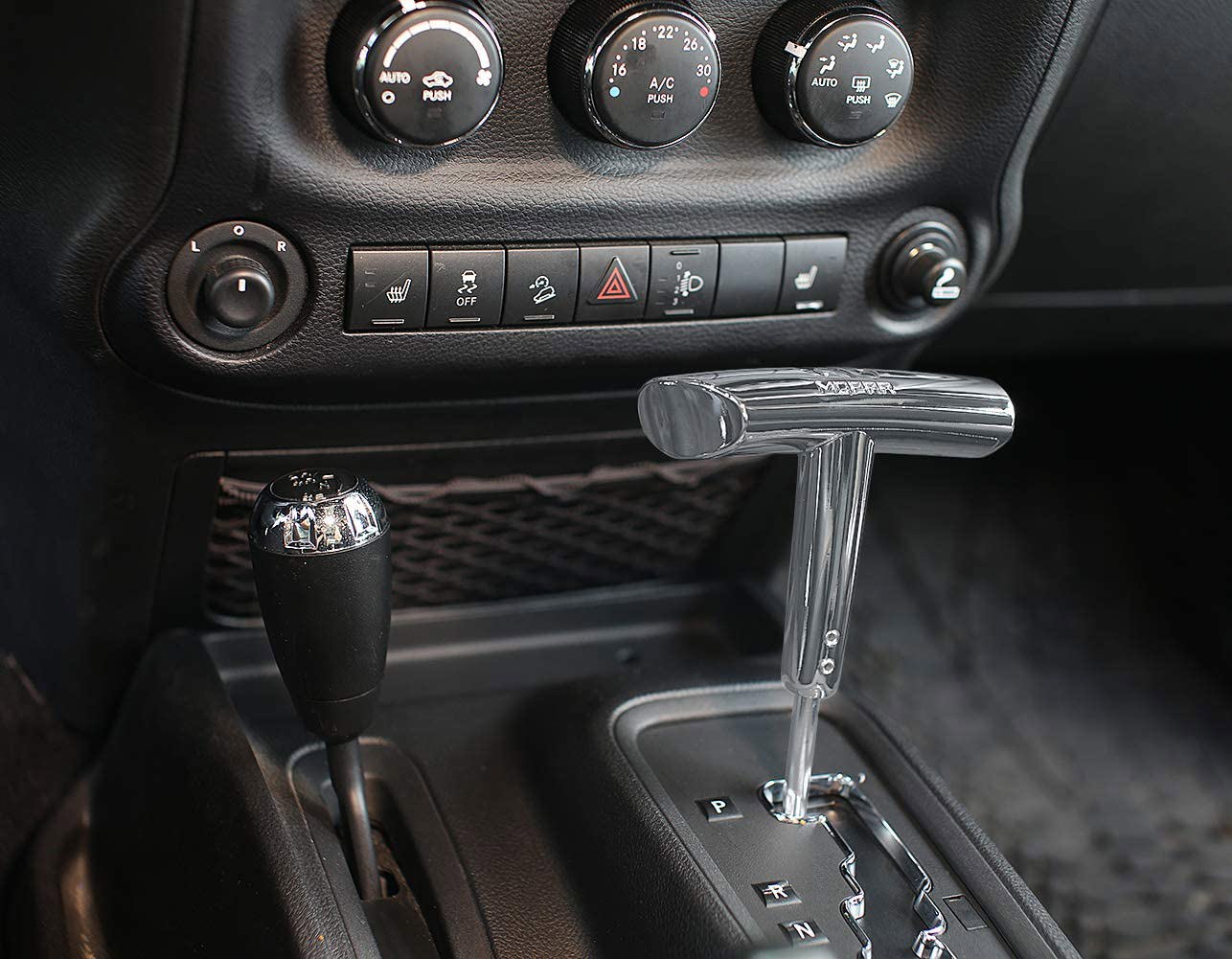 T-Handle Gear Shift Knob Handle for Jeep Wrangler JK 2012-2017 - ecay