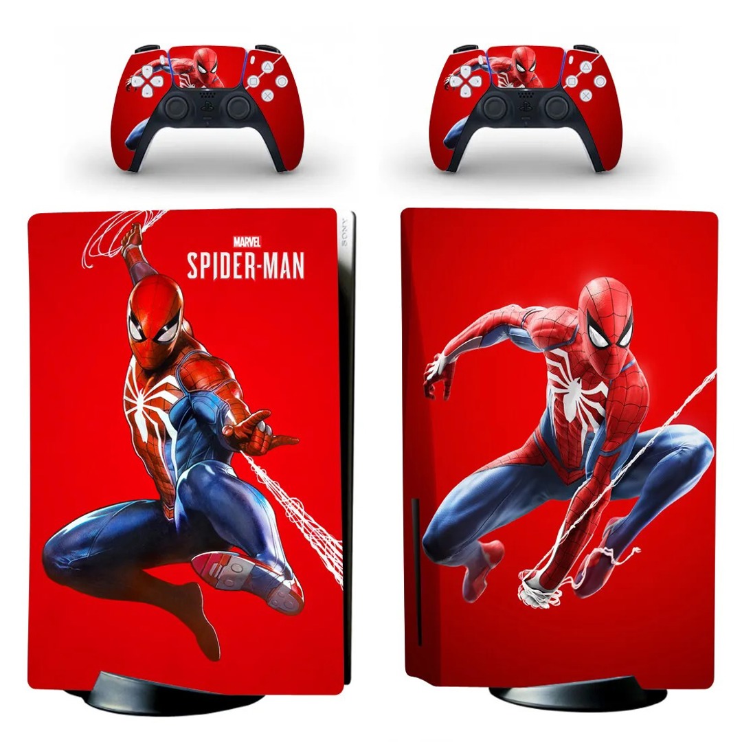 PS5 Standard Disc/Digital Console Vinyl Skins Sticker Decal SpiderMan  Spider Super Hero. - ecay