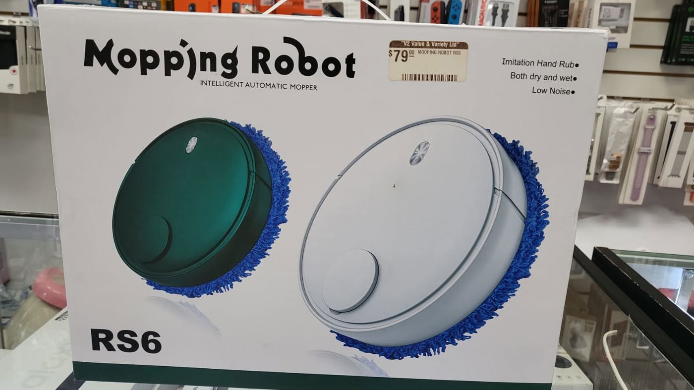 RS6 Robot Vacuum Cleaner Automatic Mopping Floor Sweeper Dust Cleaner