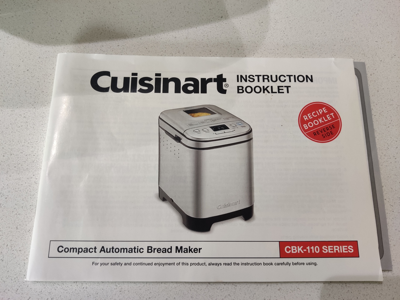 Cuisinart CBK-110 Bread Maker Silver for sale online