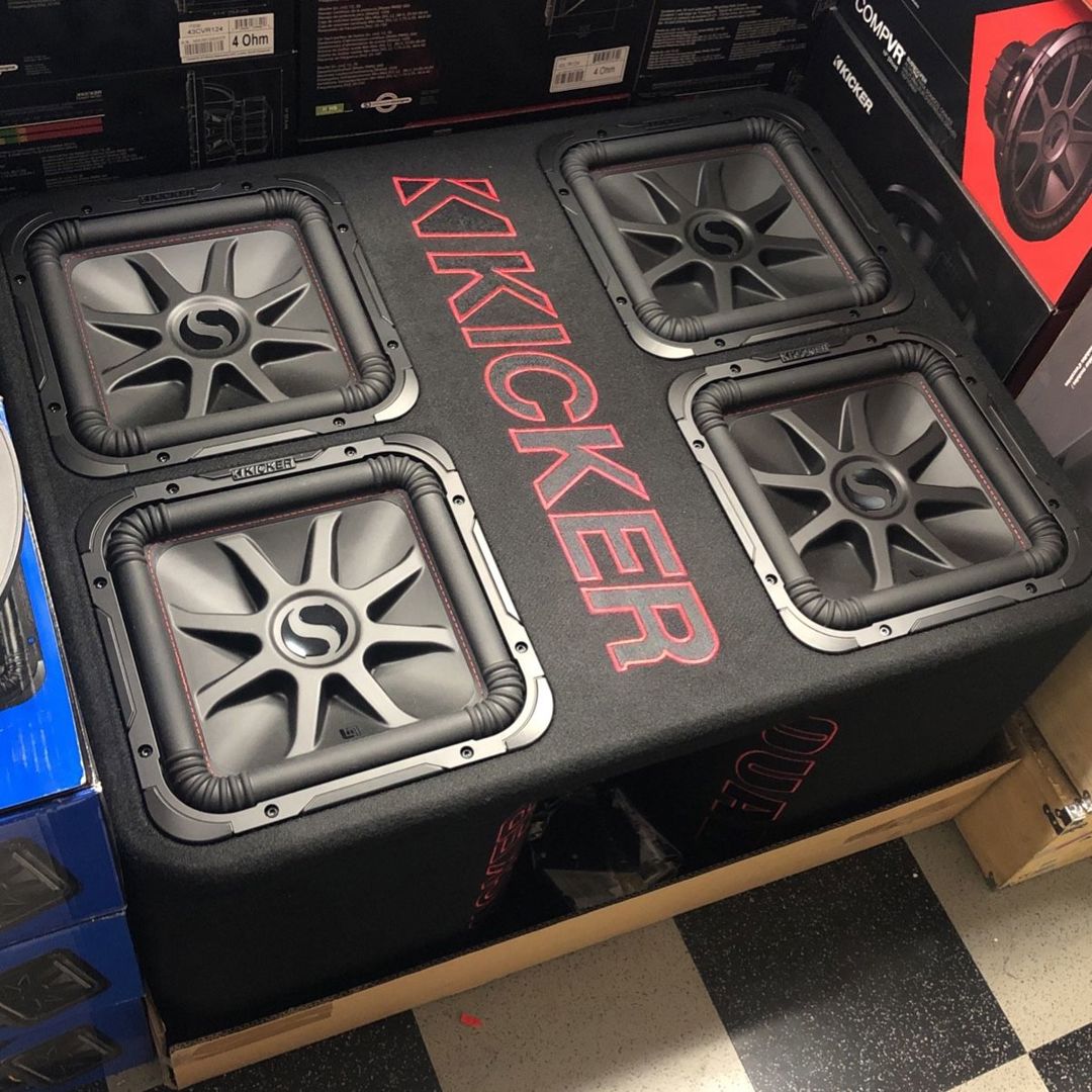 Quad Box KI KICKER L7R™ Quad Box 12” - ecay