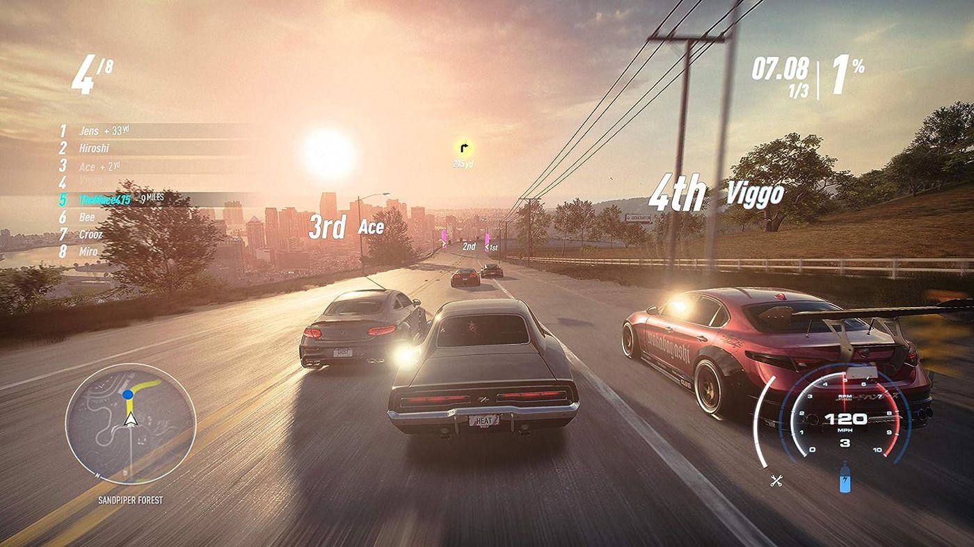 Need for speed online heat for ps4