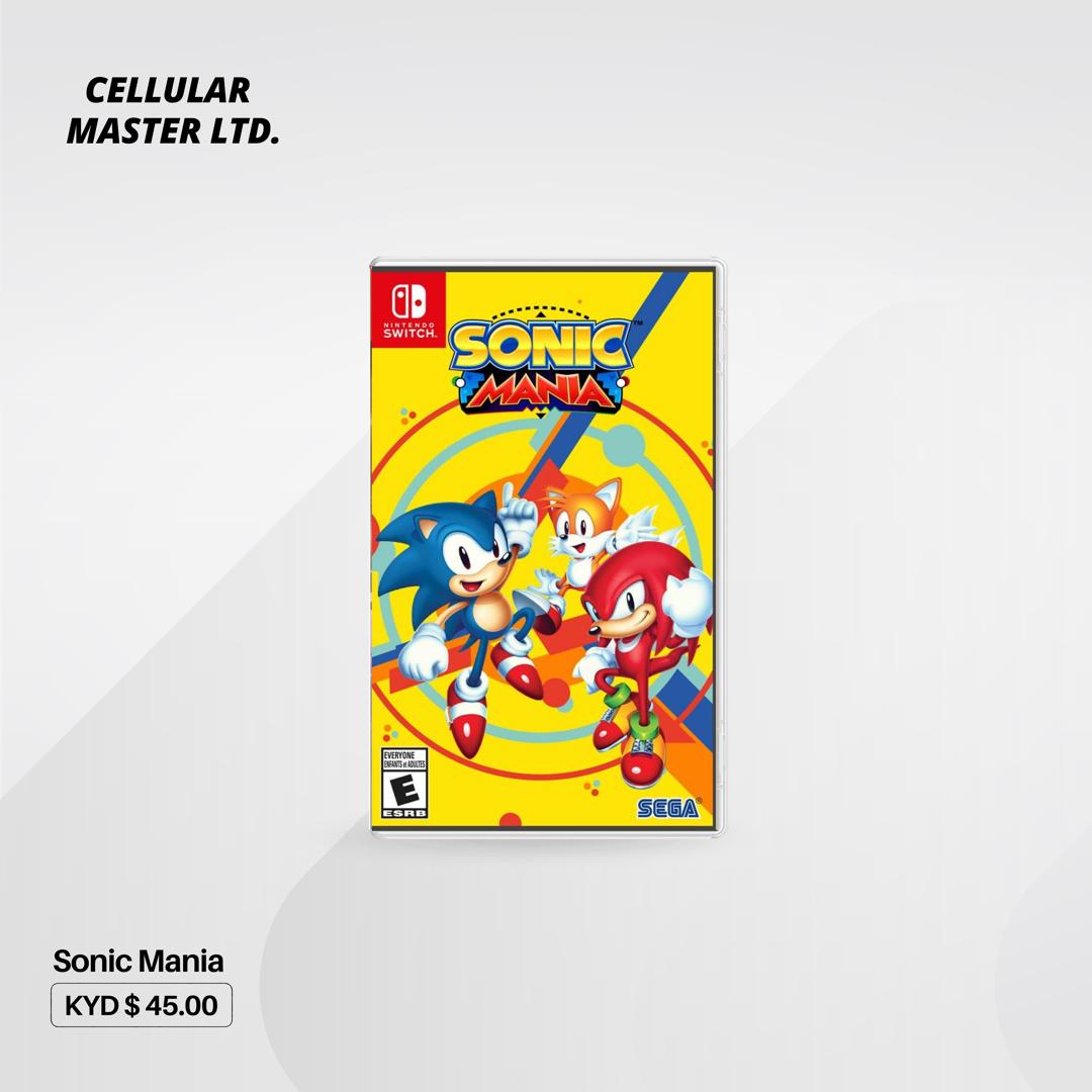  Sonic Mania + Team Sonic Racing Double Pack - Nintendo Switch :  Sega of America Inc