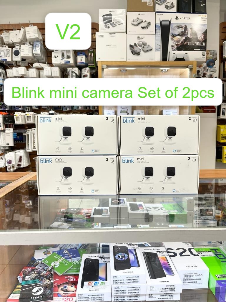 Blink Mini – Compact indoor plug-in smart security camera. - ecay