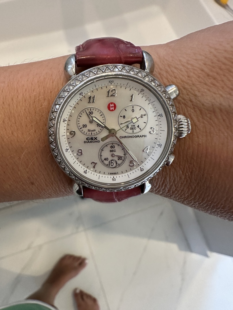 Michele watch diamonds round ecay