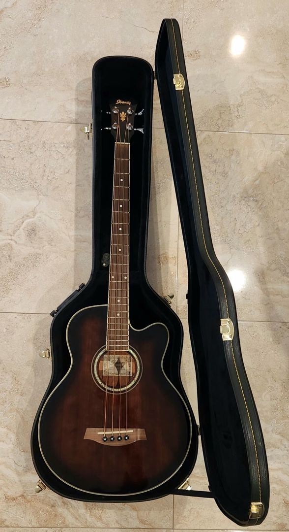 Ibanez Acoustic Electric Bass Guitar Ecay