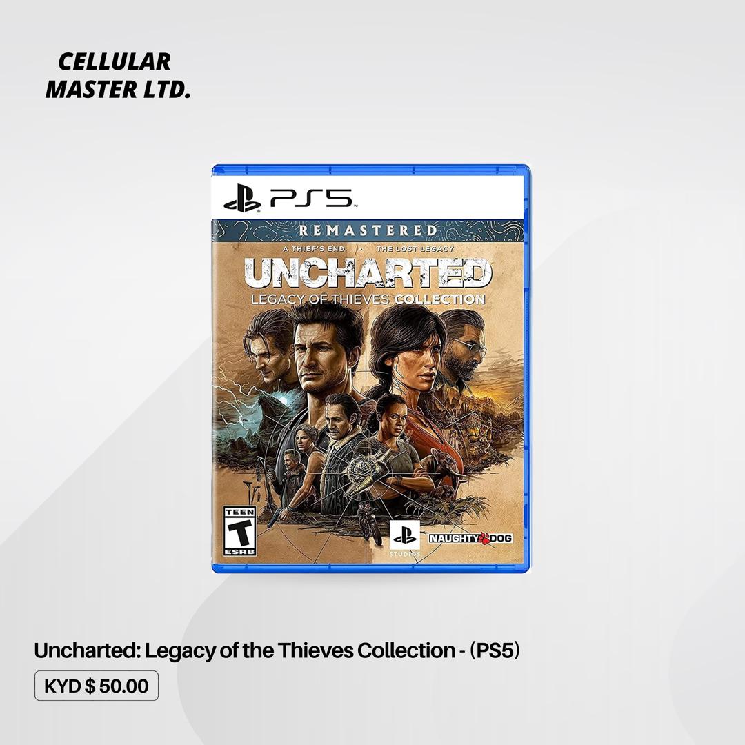 Uncharted 4 and The Lost Legacy are being remastered for PS5 and