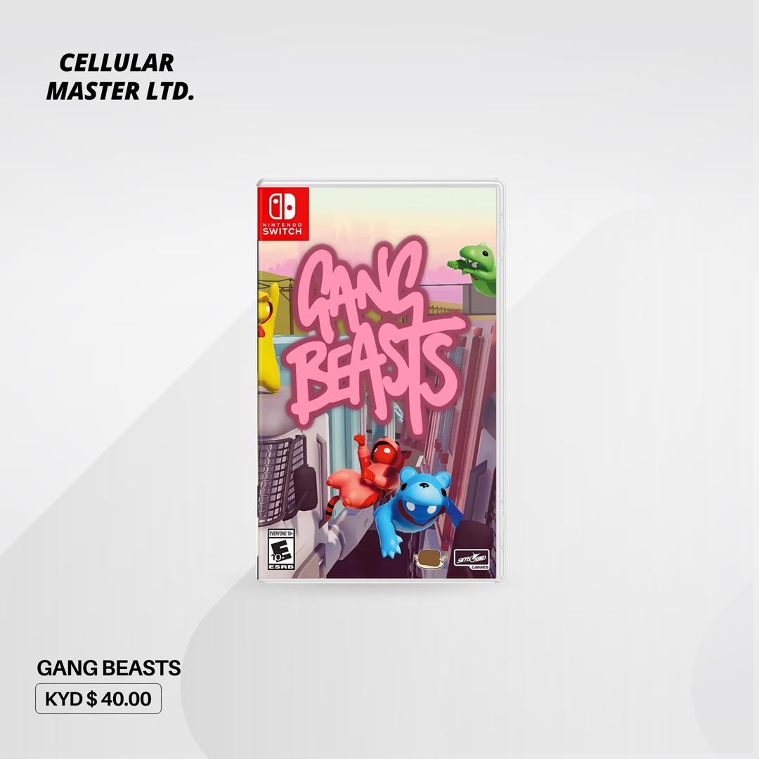 can you play gang beasts on nintendo switch