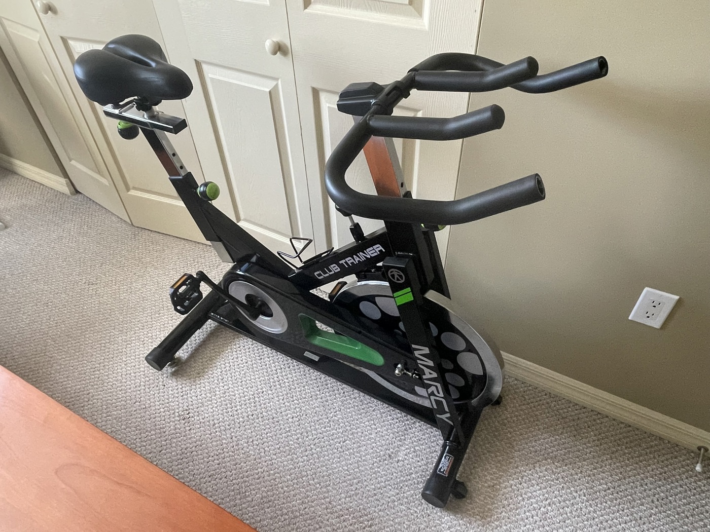 Marcy club trainer spin bike online review