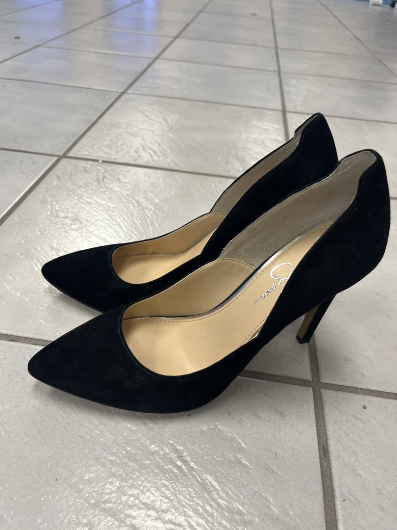 Jessica simpson clearance shoes black heels