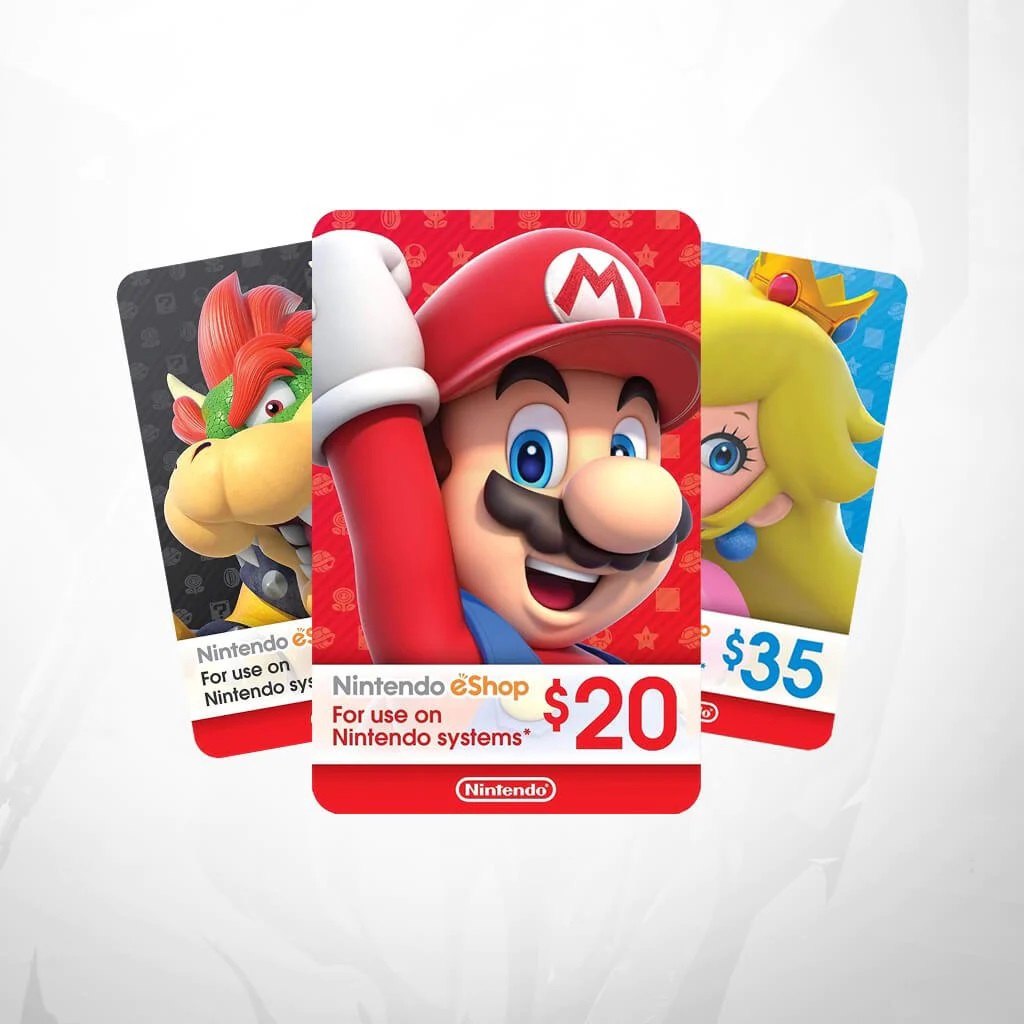 Nintendo Gift Card! EShop Gift Card! - ecay