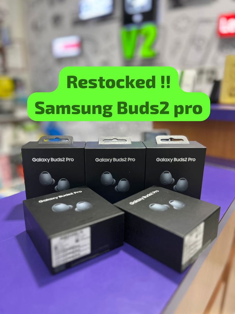 Restocked !! SAMSUNG Galaxy Buds 2 Pro True Wireless Bluetooth