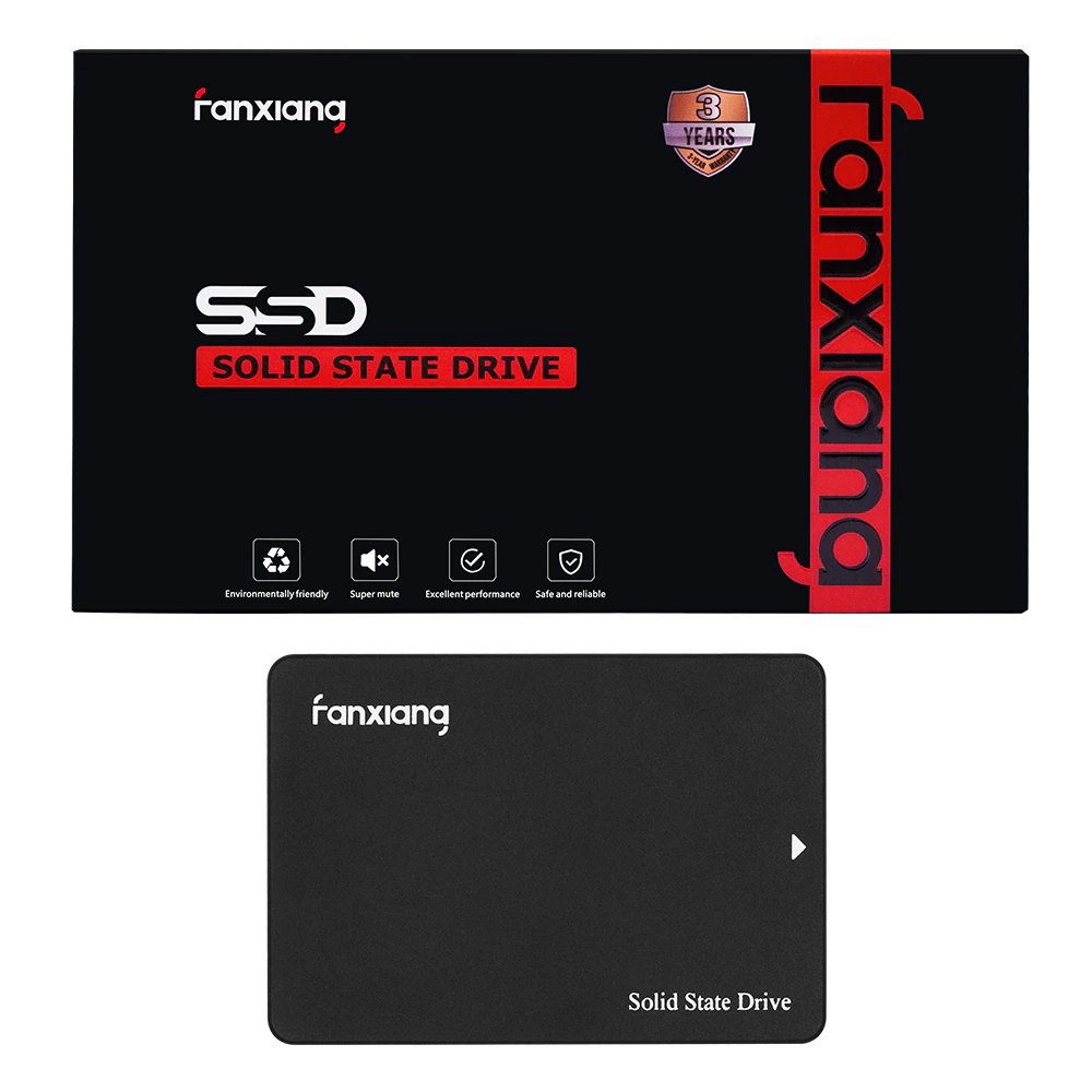 fanxiang SSD 1TB SATA3.0 6Gb s 2.5インチ 7mm 3D NAND QLC搭載 内蔵 