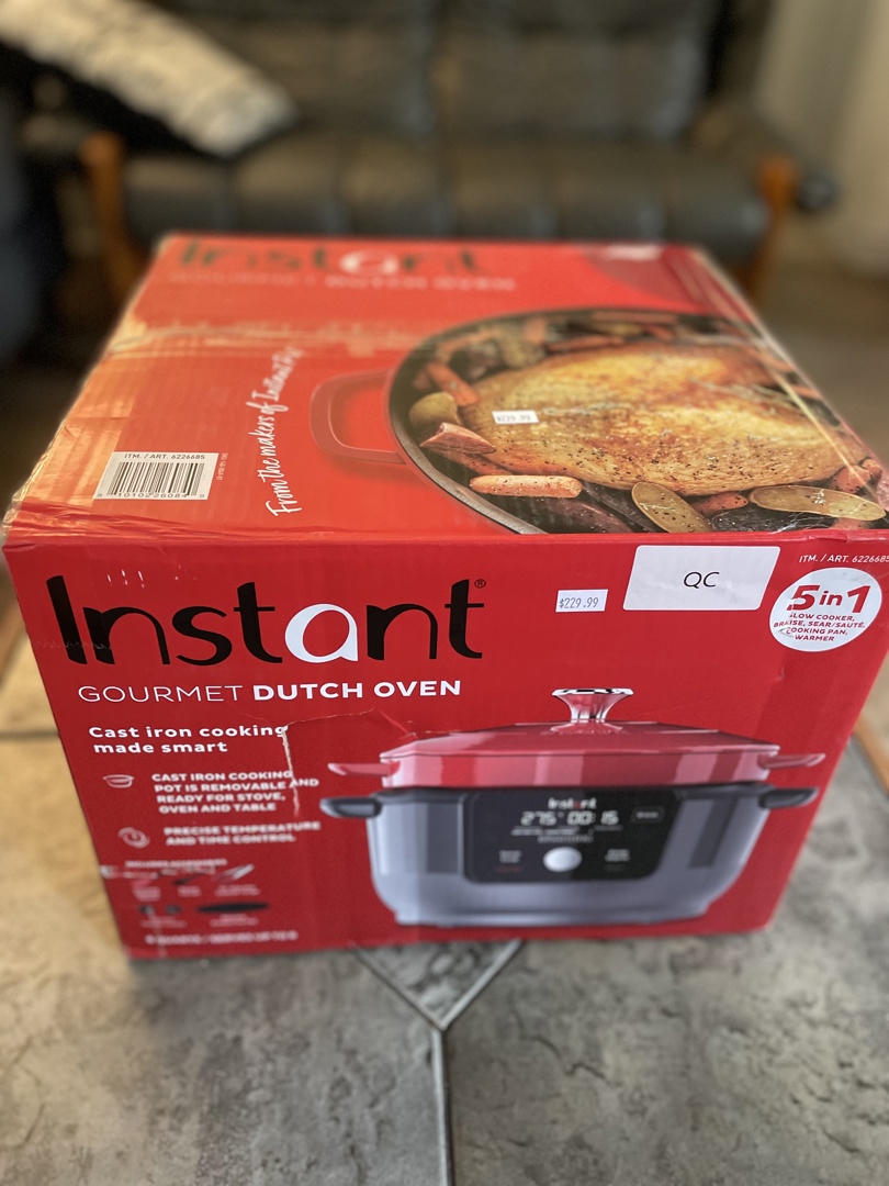 Instant Dutch Oven Slow Cooker  Slow cooker, Dutch oven, Cast