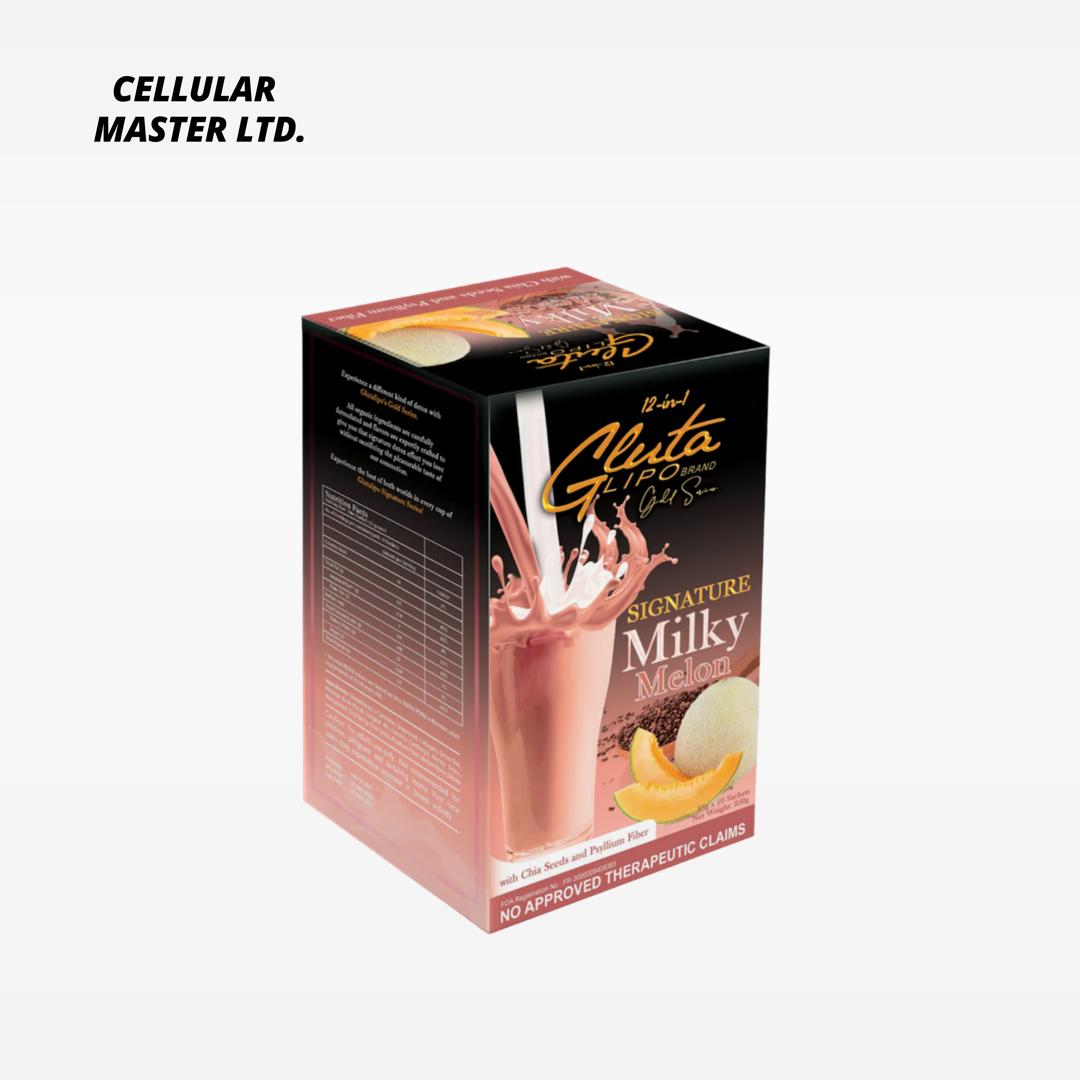 Gluta Lipo Milky Melon - 10 sachets - ecay