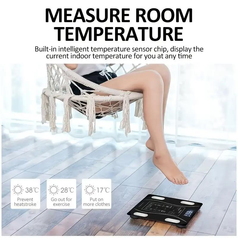 Intelligent Digital Weight And Fat Scale, Bathroom Smart Weighing