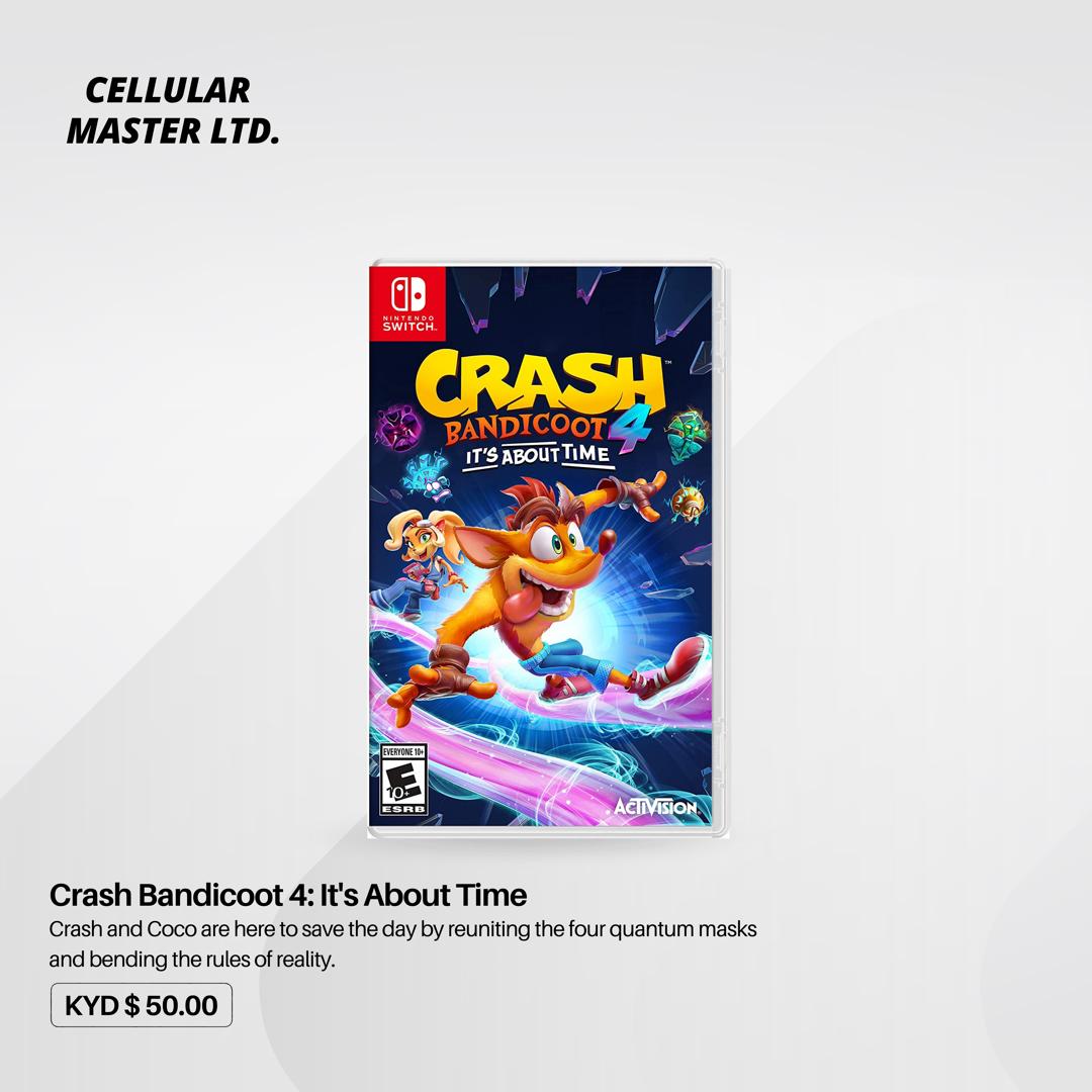 Crash 4 shop switch release date