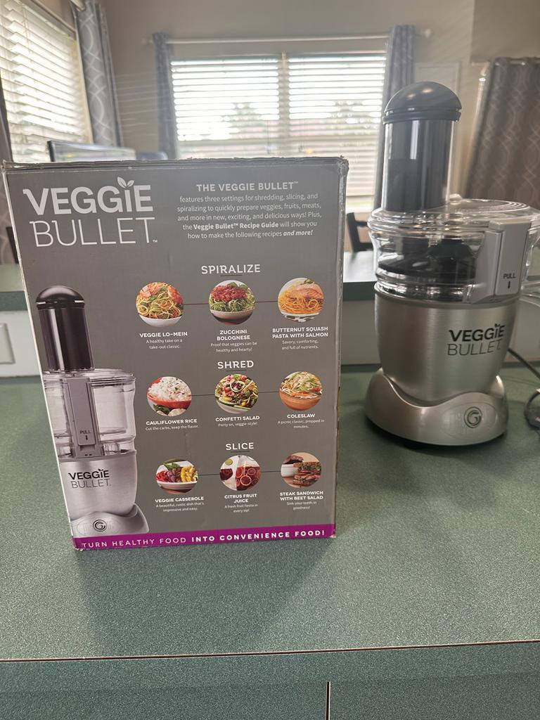 Veggie Bullet  3 Functions, 1 Machine 