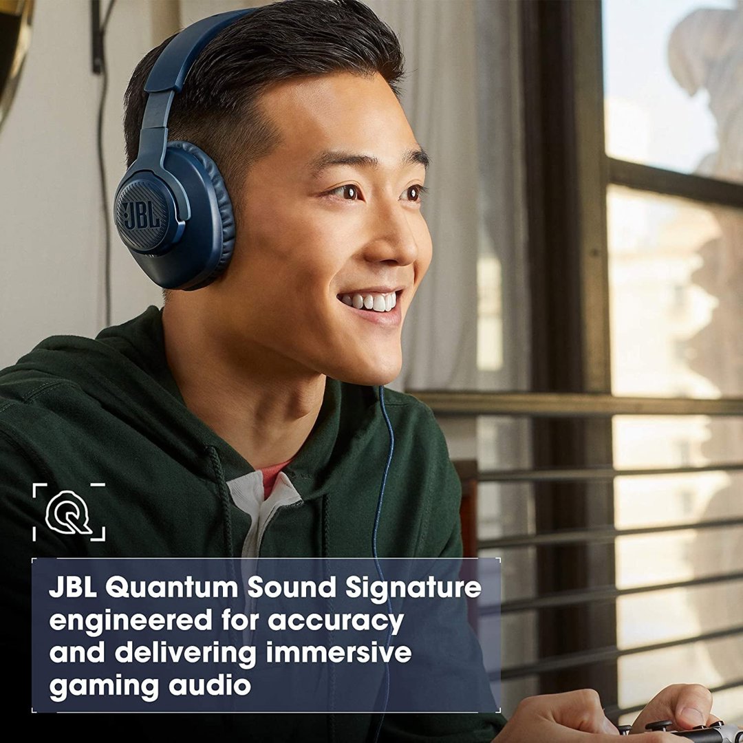 JBL Quantum 100 Wired Over-Ear Gaming Headset