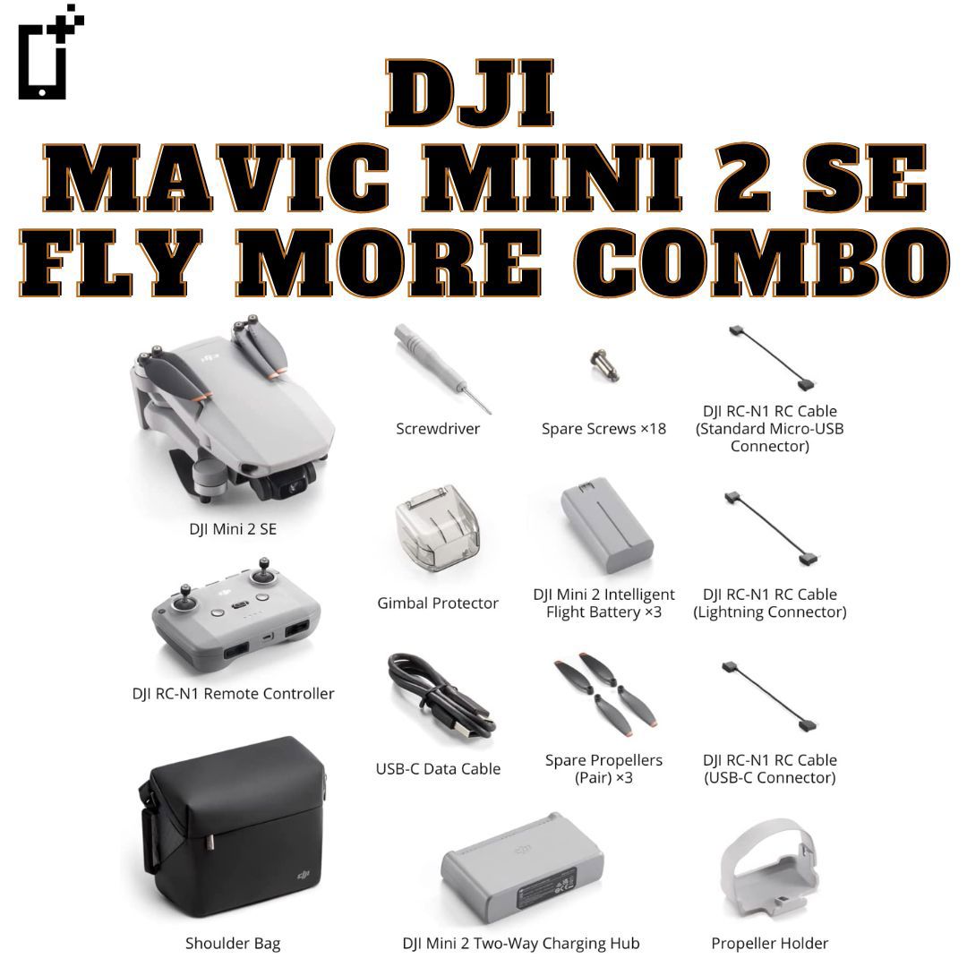 Used DJI Mini 2 SE Fly More Combo