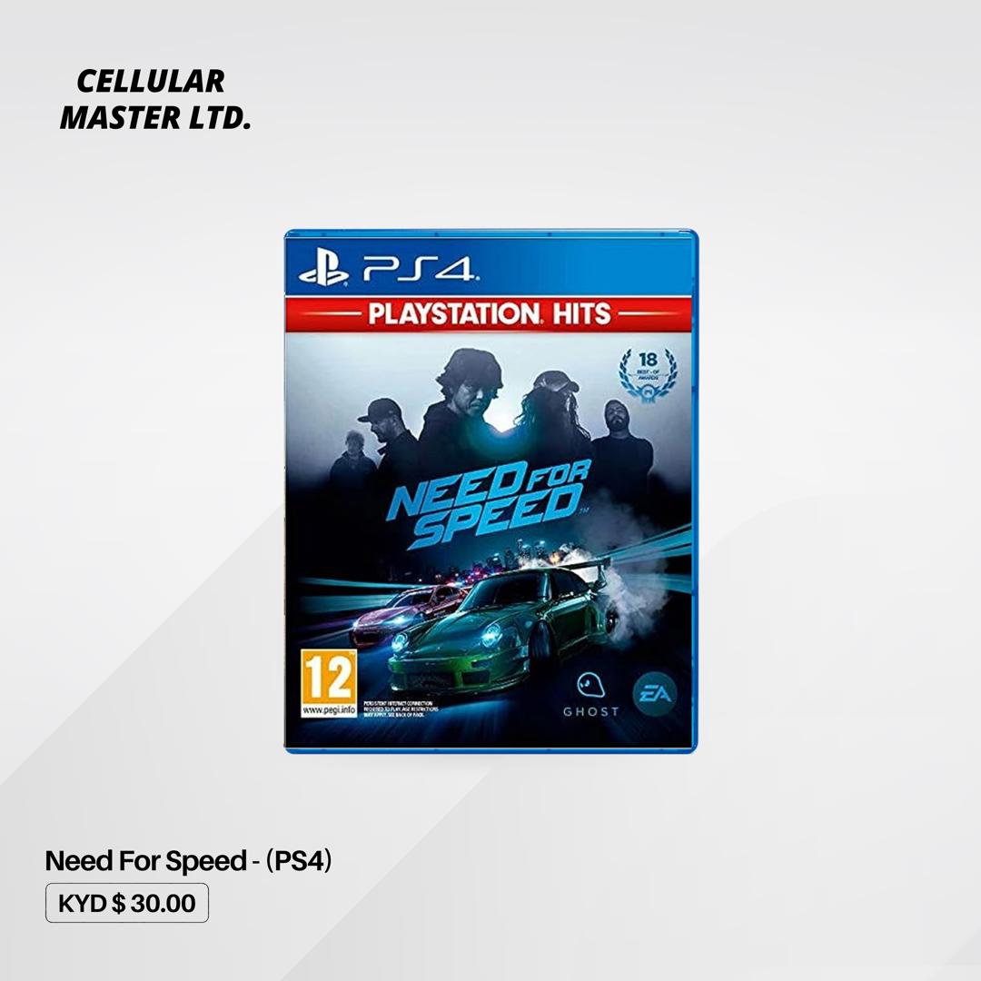 Need For Speed - PS4 - ecay