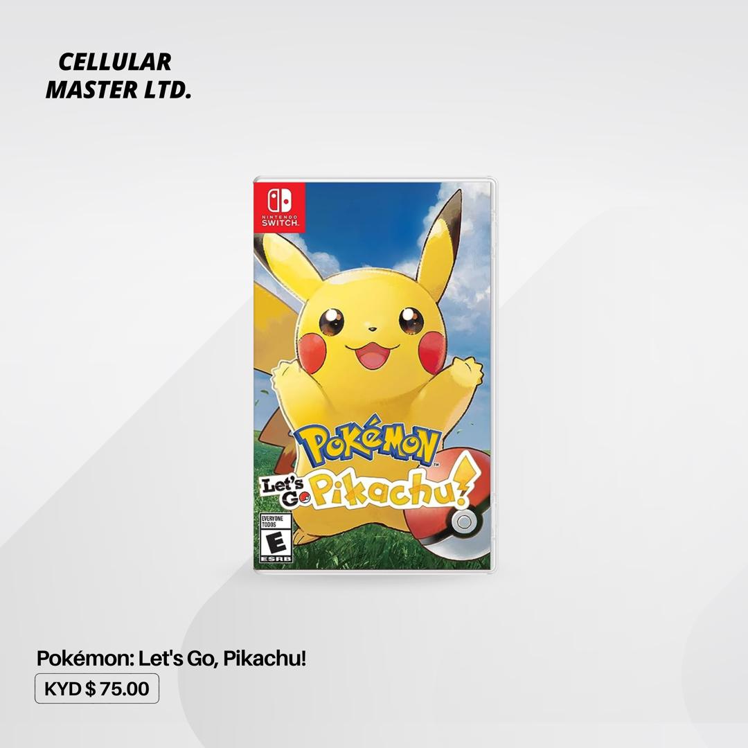 Let's go pikachu store sale