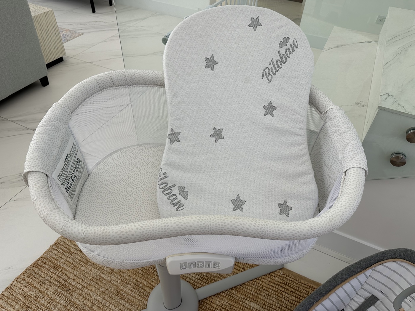 HALO BassiNest Swivel Sleeper Bassinet and Ingenuity Baby Rocker ecay